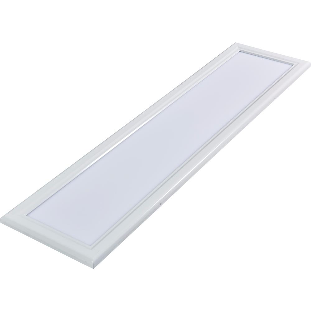 Inti 1 Ft X 4 Ft White Dimmable Edge Lit 42 Watt 5000k Integrated Led Flat Panel Flushmount 8953