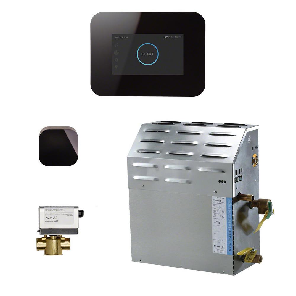 Amerec Steam Showers The Home Depot 10kw Steam Bath Generator With Isteam3 Autoflush Package In Black