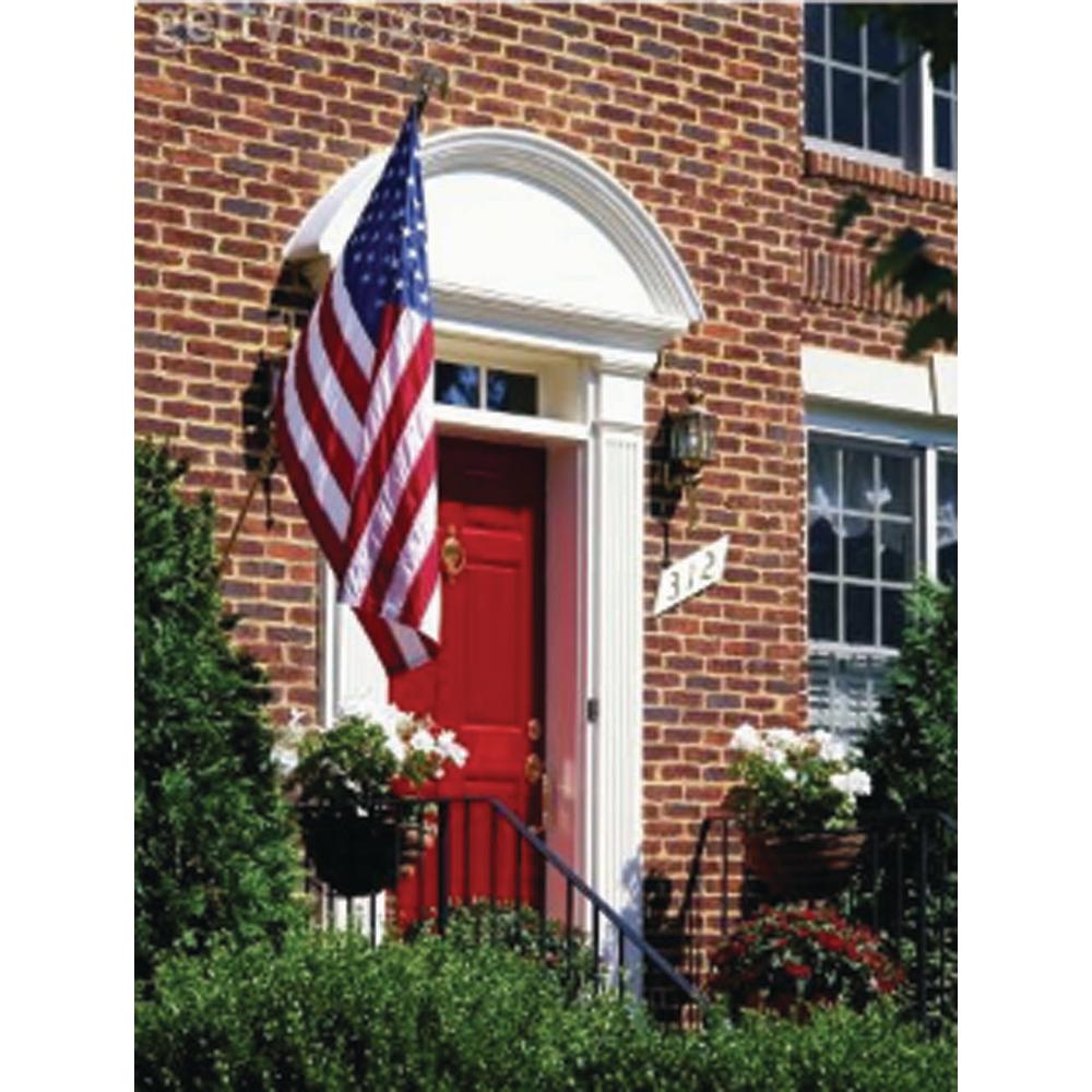 USA Flag 3 x 5 Flags Outdoor Decor The Home Depot