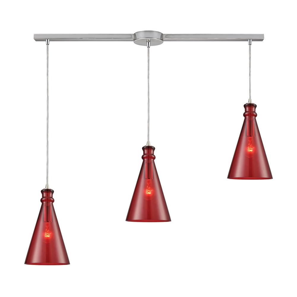 Red Pendant Lights Lighting The Home Depot