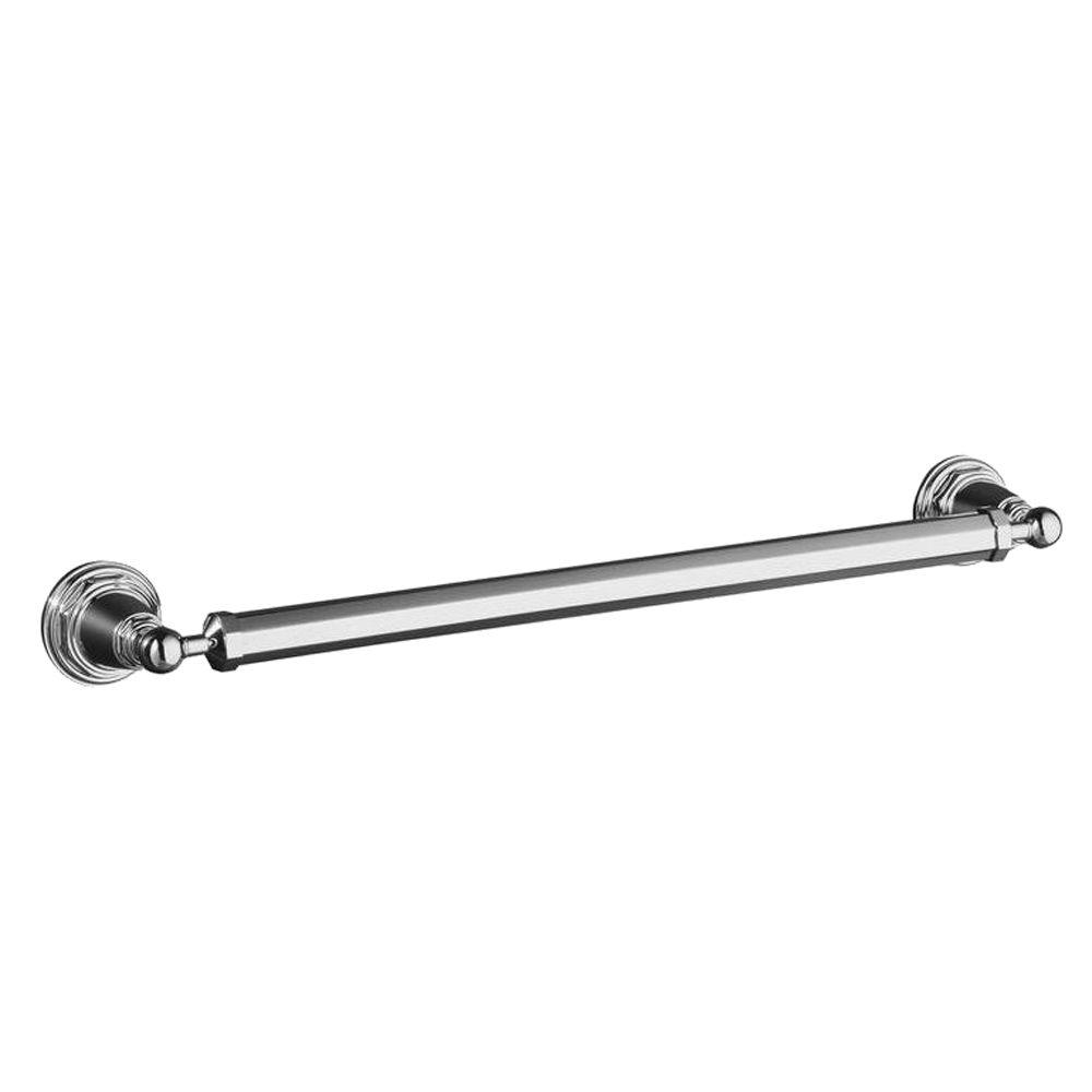 KOHLER Pinstripe 18 in. Towel Bar in Polished Chrome-K-13108-CP - The