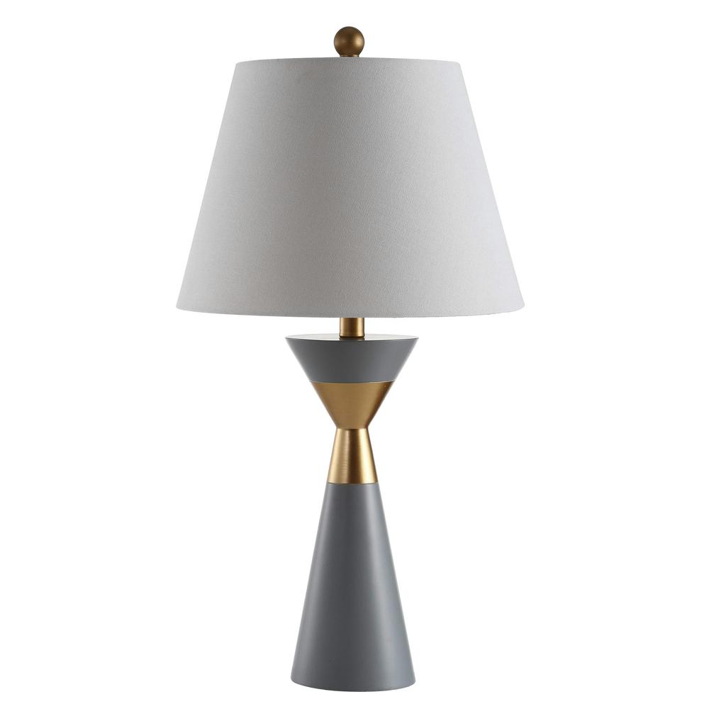 grey and gold light shade