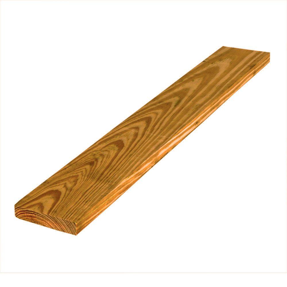 WeatherShield 1 in. x 4 in. x 12 ft. Appearance Grade Cedar-Tone 