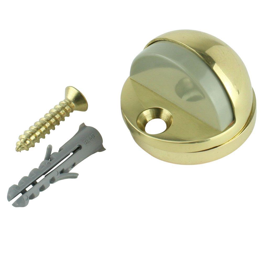 Everbilt Solid Brass Adjustable Floor Door Stop13561 The Home Depot