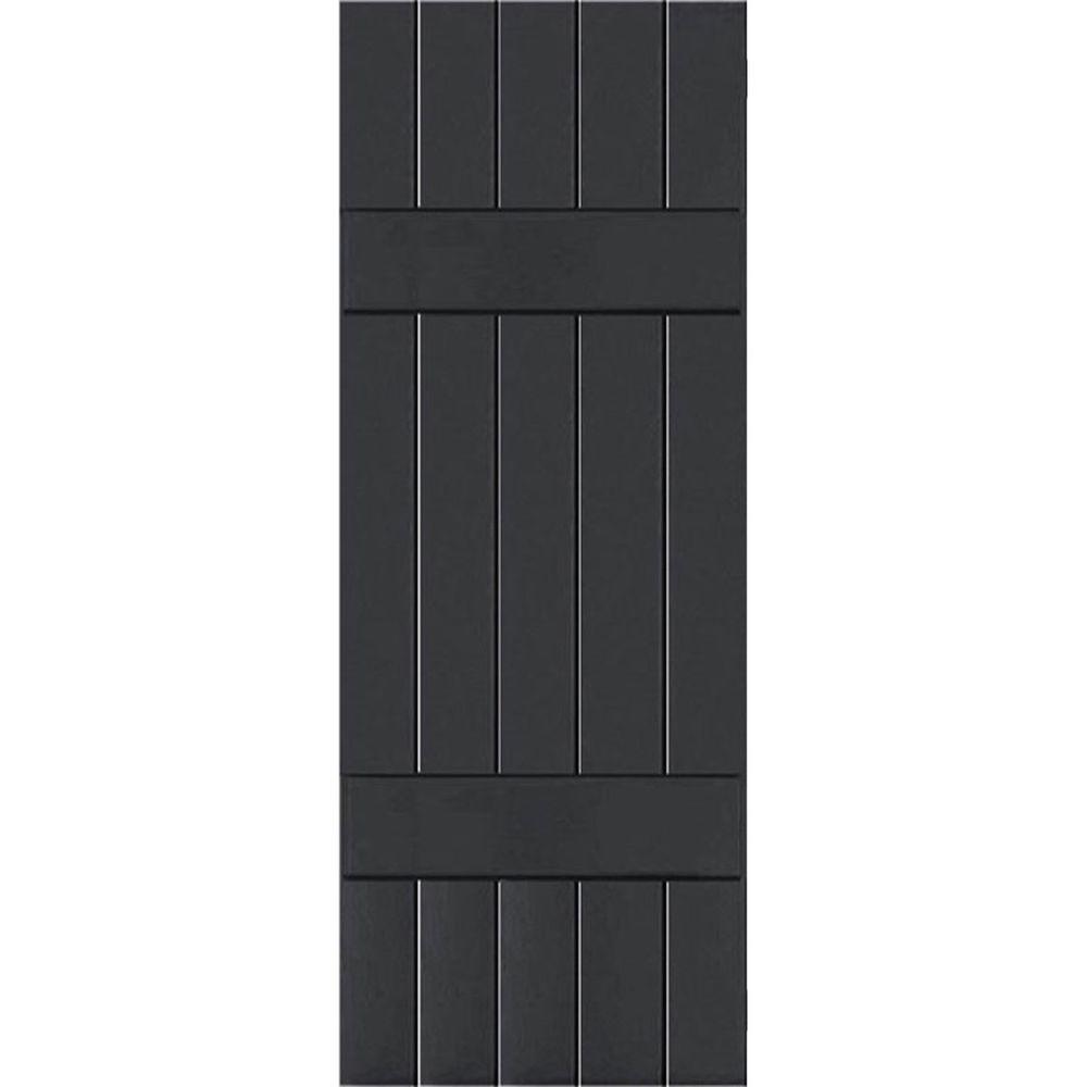 Ekena Millwork 18 in. x 60 in. Exterior Real Wood Sapele