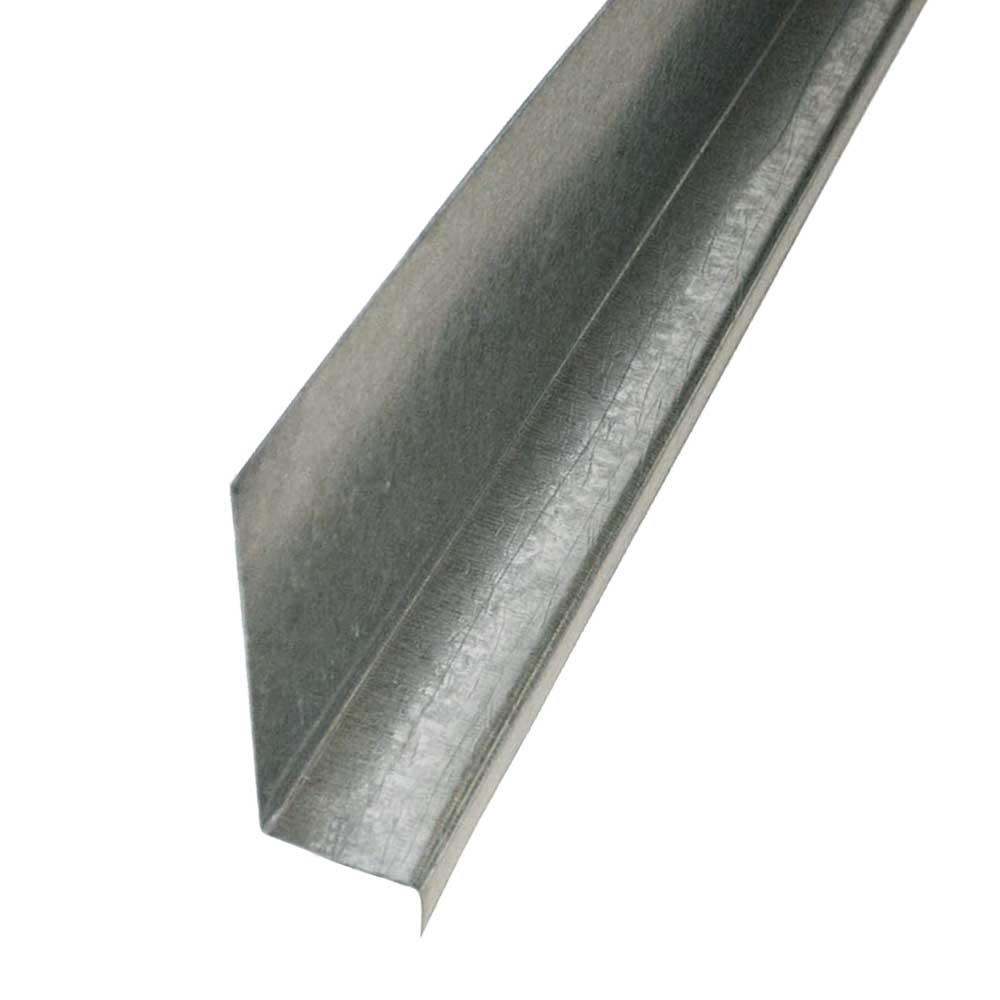 3/8 in. x 10 ft. Galvanized Steel Z Bar Flashing17837 The Home Depot