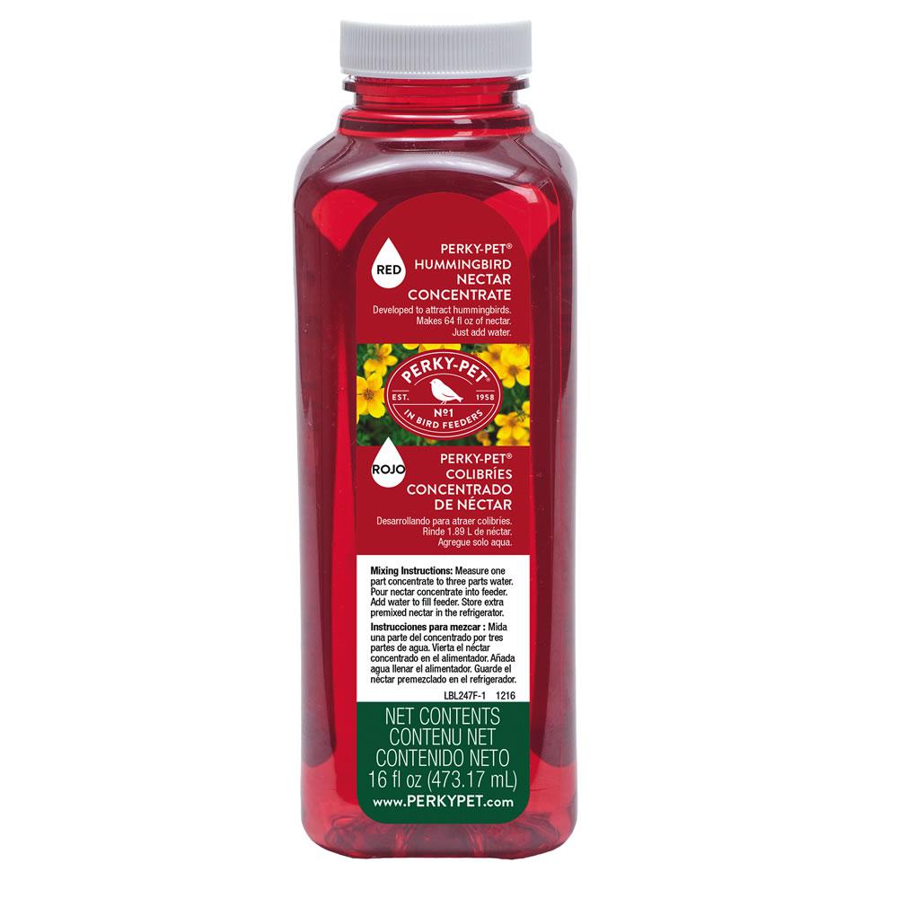 Perky Pet 16 Fl Oz Red Hummingbird Nectar Concentrate 247 The