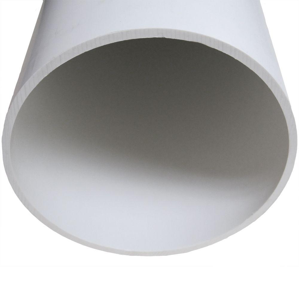 1 in. x 10 ft. PVC Schedule 40 Plain-End Pipe-531194 - The Home Depot