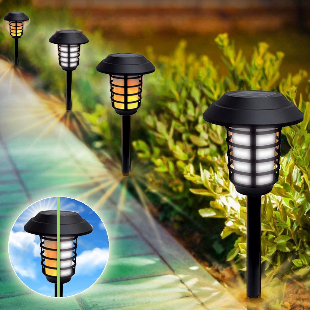 solar yard lights home depot