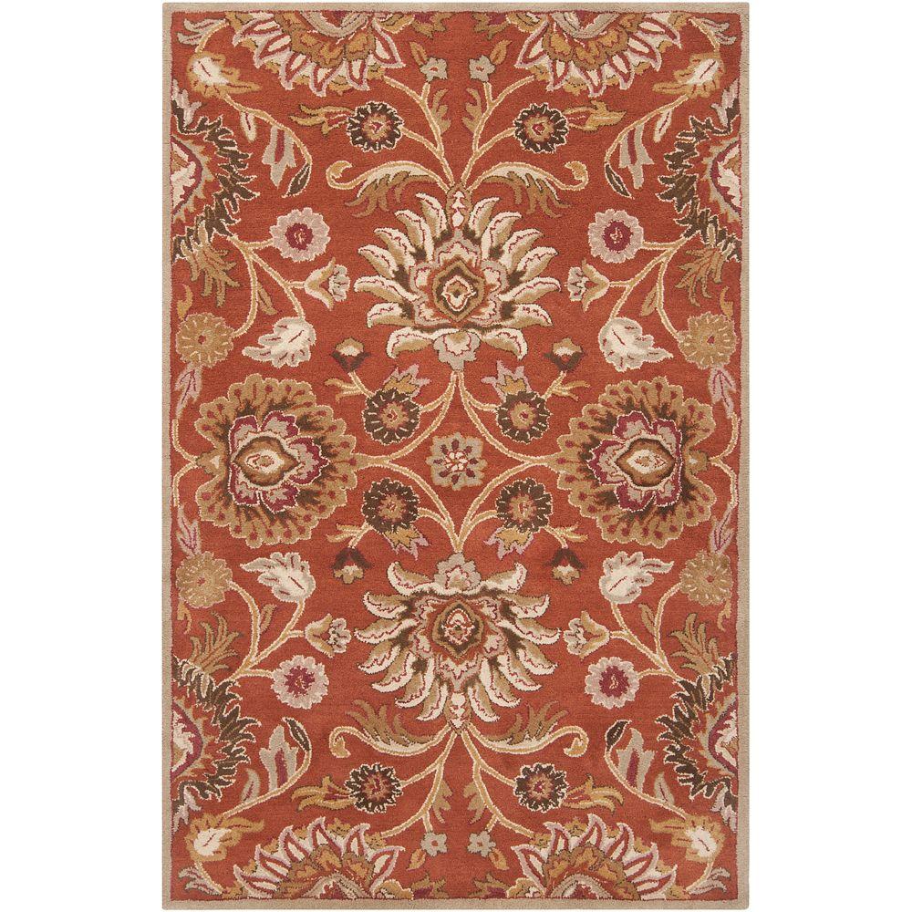 Artistic Weavers Amanda Rust Wool 9 ft. x 12 ft. Area Rug