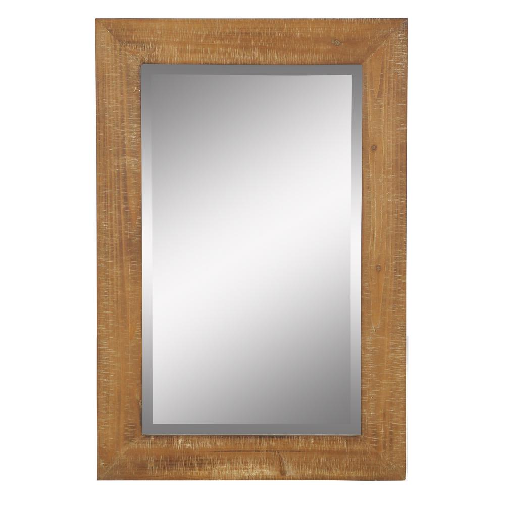 Aspire Home Accents Mirrors Wall Decor The Depot Morris Nutmeg Wall Mirror