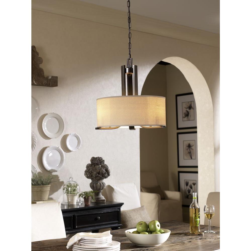Thomas Lighting Pendenza 3 Light Oiled Bronze Chandelier Thomas Lighting Pendenza 3 Light Oiled Bronze Chandelier