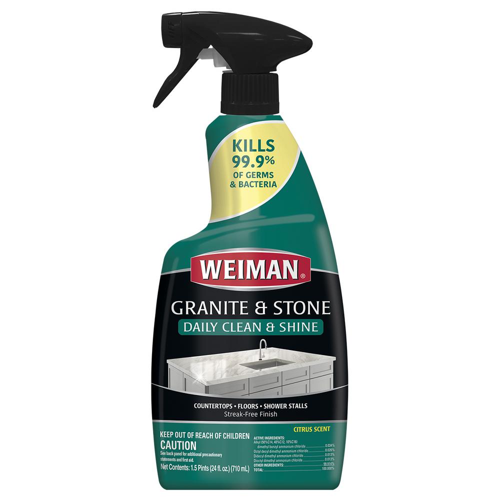 Weiman 24 Oz Granite Cleaner 109a The Home Depot