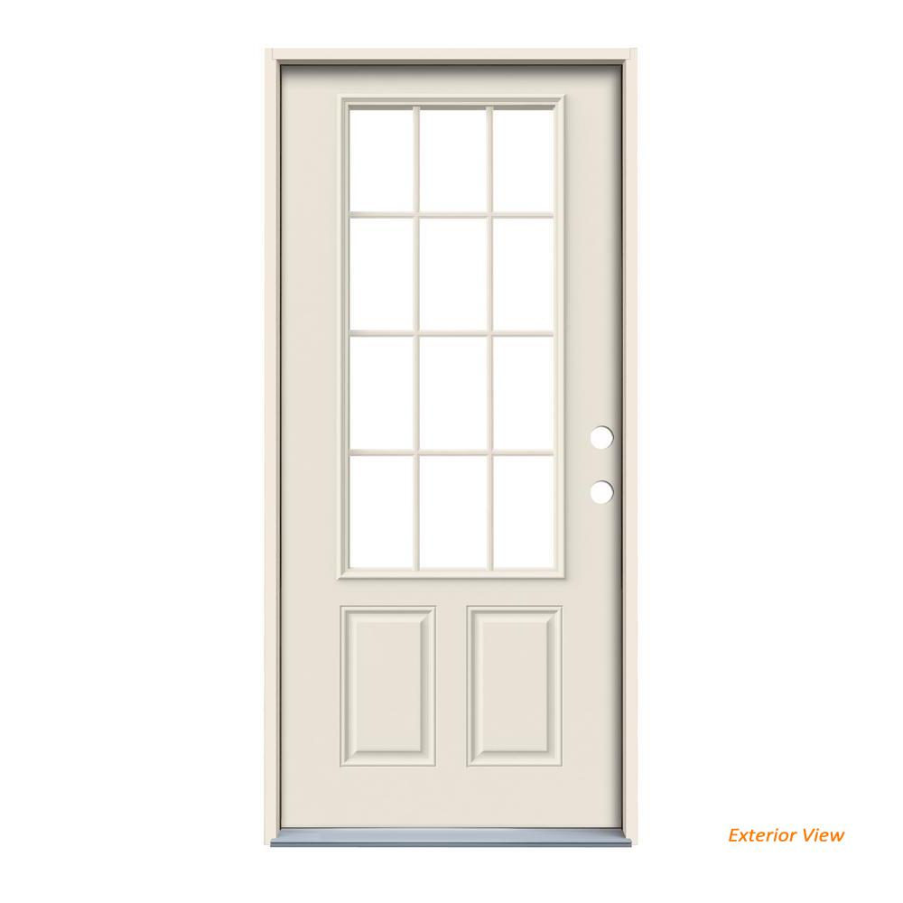 36 X 80 Exterior Prehung Steel Doors Front Doors The Home