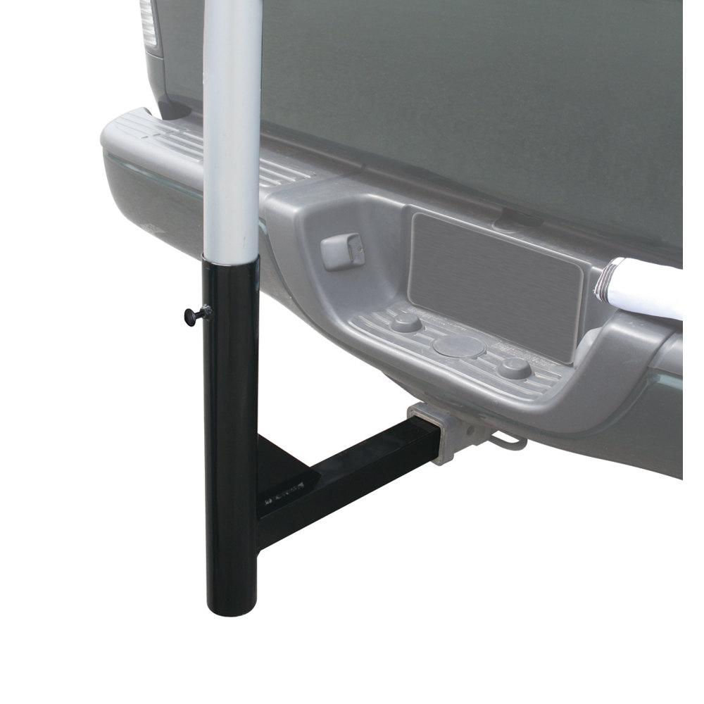 flag holder for truck hitch