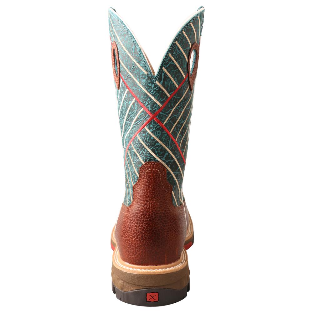 green work boots