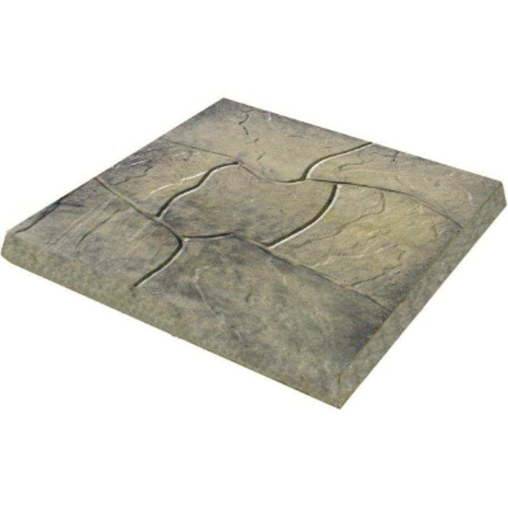 Oldcastle German Antique 15.75 in. x 15.75 in. x 1.75 in. Desert Sand