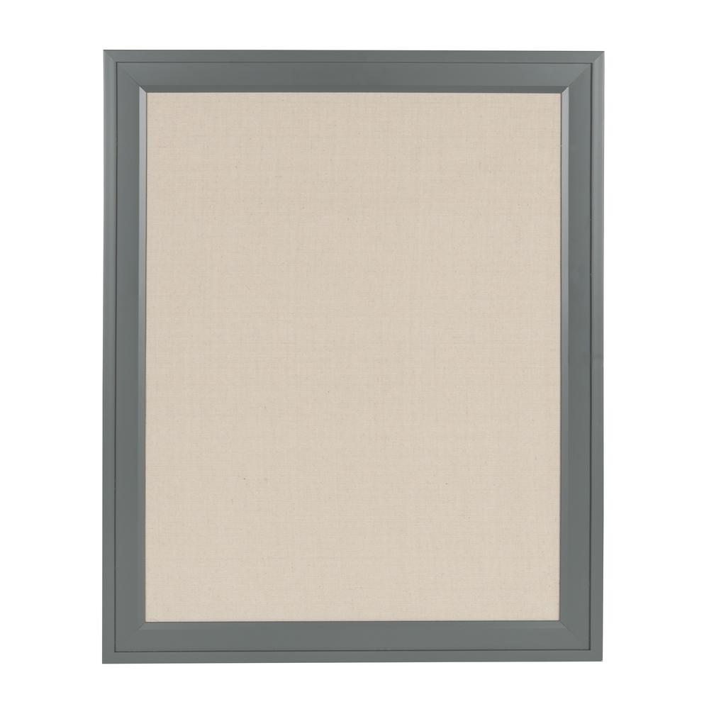 DesignOvation Bosc Fabric Pinboard Memo Board-211503 - The Home Depot