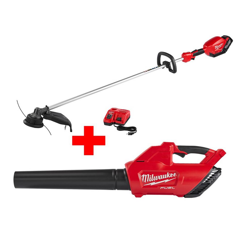 Milwaukee M18 FUEL 18-Volt Lithium-Ion Brushless Cordless String Trimmer Kit... by Milwaukee