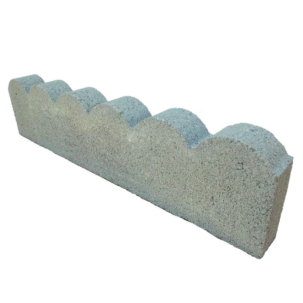 Scallop 2 ft. Concrete Edging908456 The Home Depot