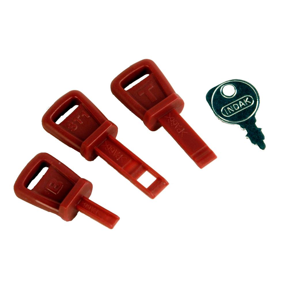 Arnold Universal Replacement Key Set For Most One Two And Three Stage Snow Blowers 4 Piece 490 241 0008 The Home Depot