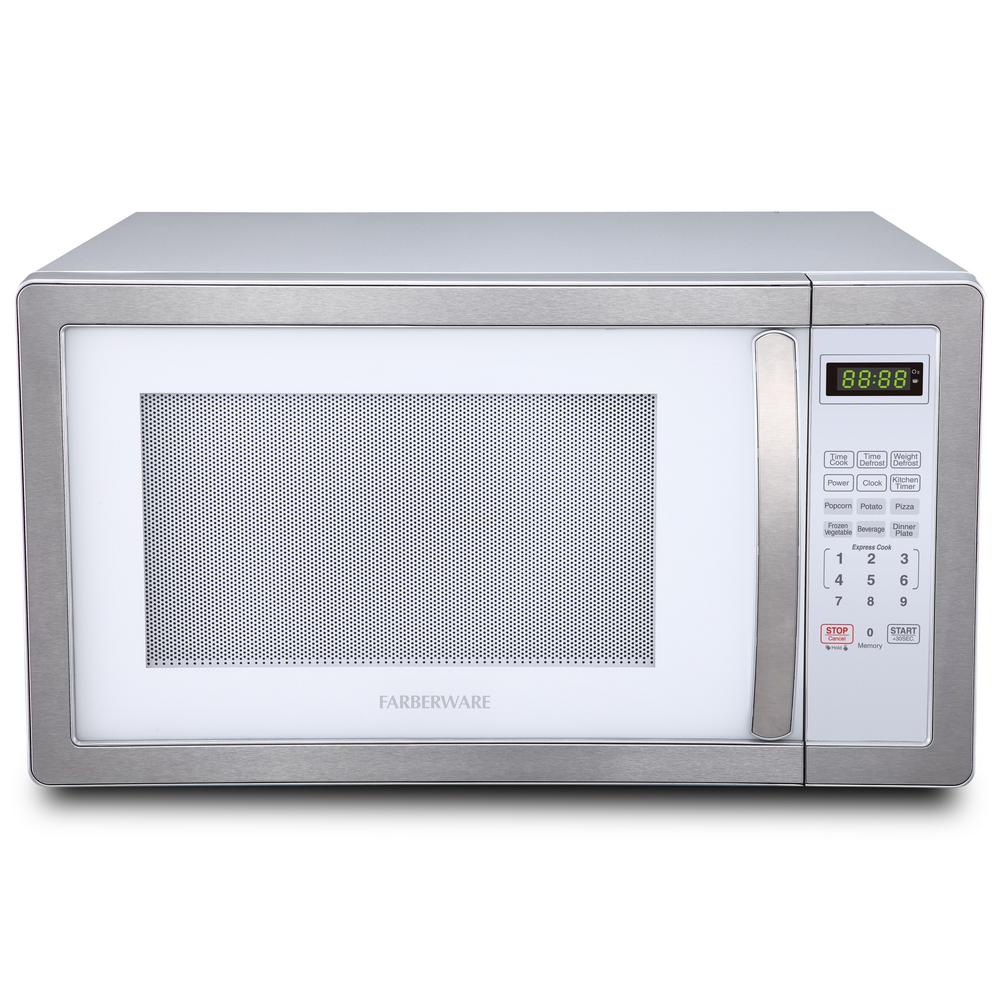 Farberware Classic 1 1 Cu Ft 1000 Watt Countertop Microwave Oven