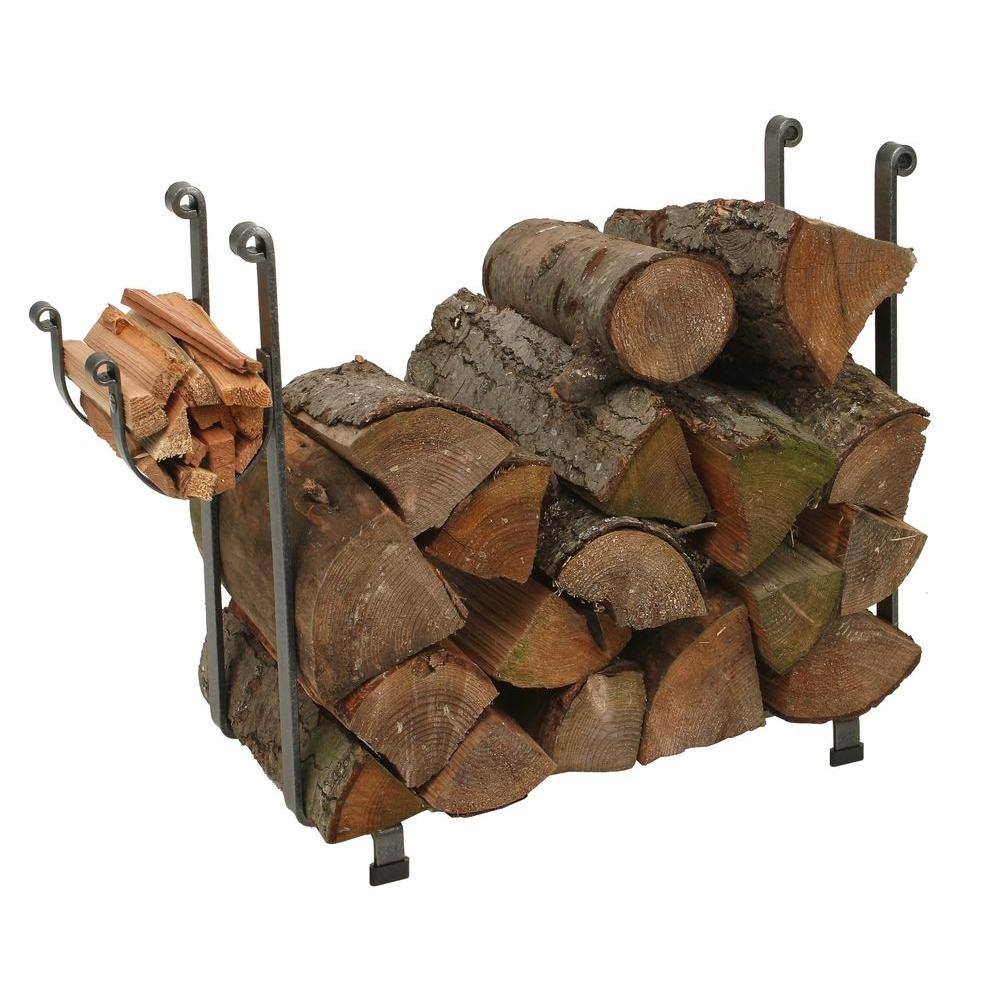 GREEN PARTY Firewood Rack 20 Inch Indoor/Outdoor Firewood Holder, Log Rack  Wood Holder for Fireplace, Kindling Wood Storage and Wood Stove