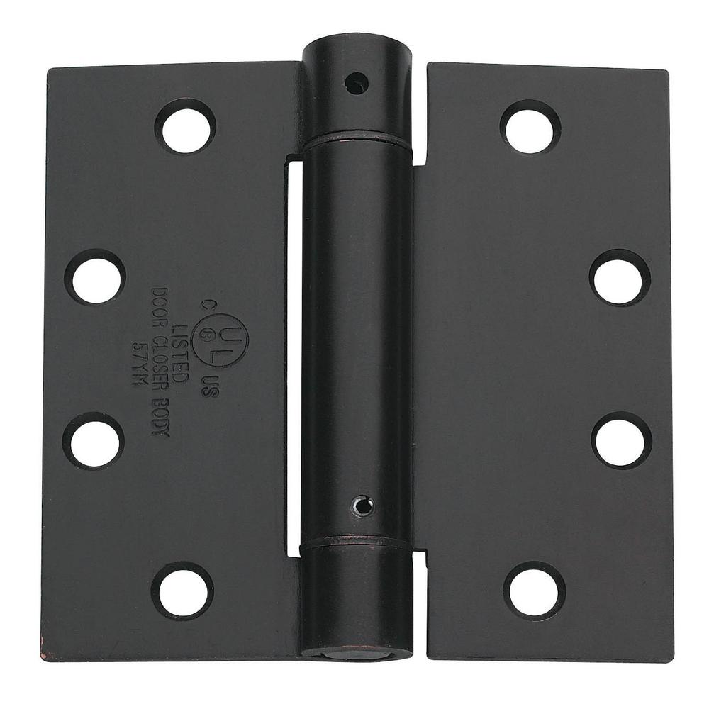 Global Door Controls 4 5 In X 4 5 In Oil Rubbed Bronze Steel