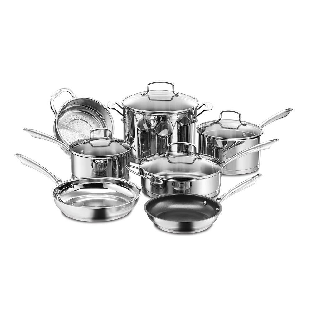 cuisinart stainless steel cookware set