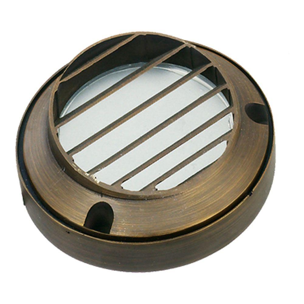 Best Quality Lighting 1Light Antique Bronze Die Cast Brass Step Light