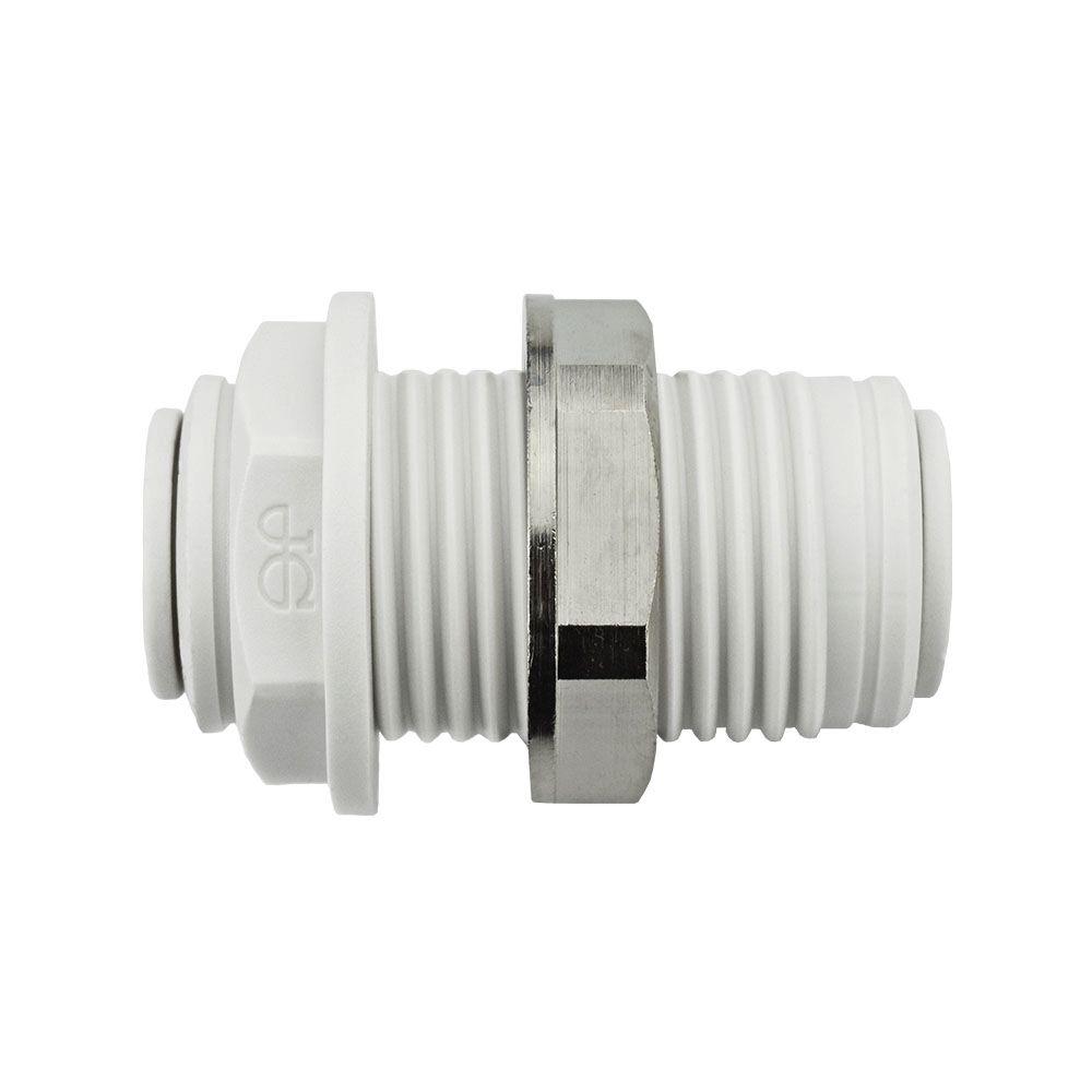 Push To Connect Fittings >> John Guest 3 8 In Push To Connect Bulkhead 10 Pack Push To Connect Fittings >> John Guest 3 8 In Push To Connect Bulkhead 10 Pack