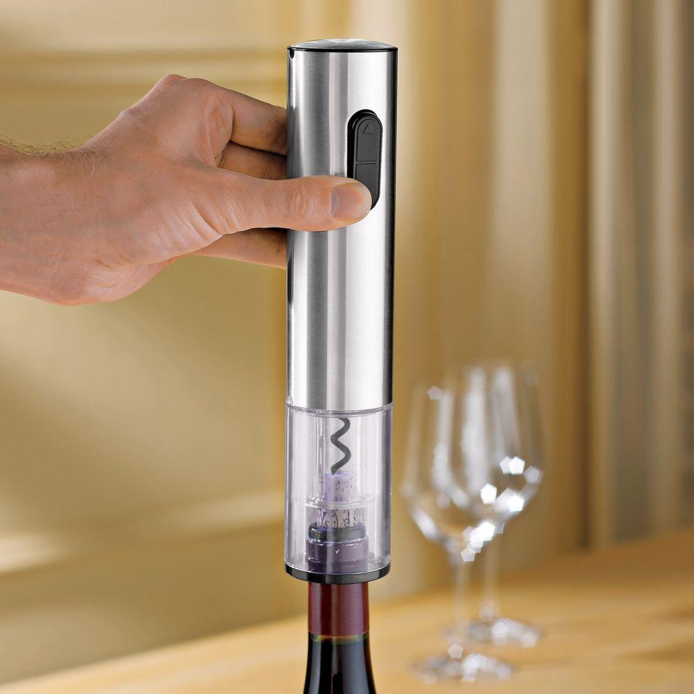 Wine Enthusiast Electric Wine Opener 495 10 50 The Home Depot