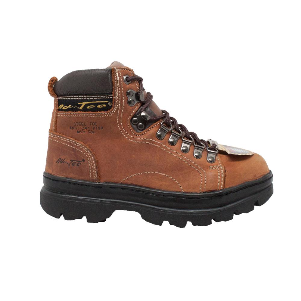 women's vegan steel toe work boots