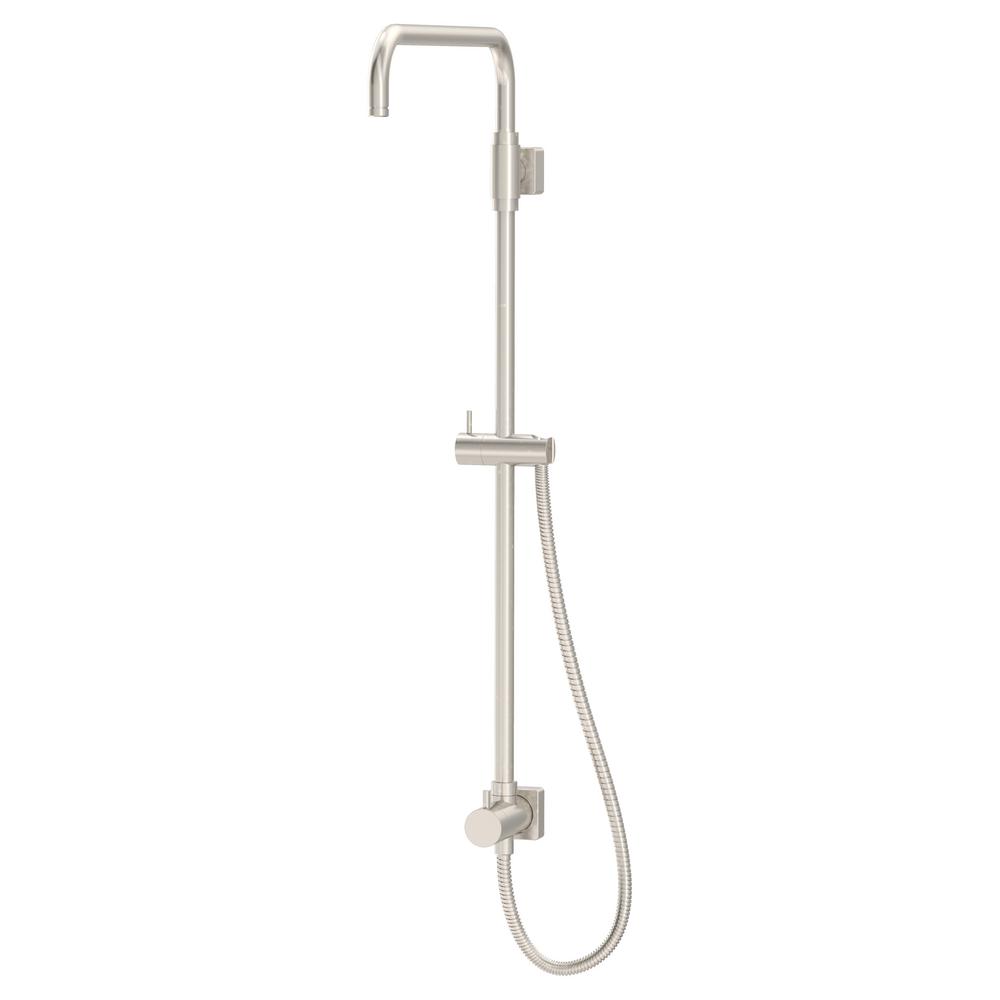 Duro 18 in. Shower Riser with Diverter in Satin Nickel36EXSTN The