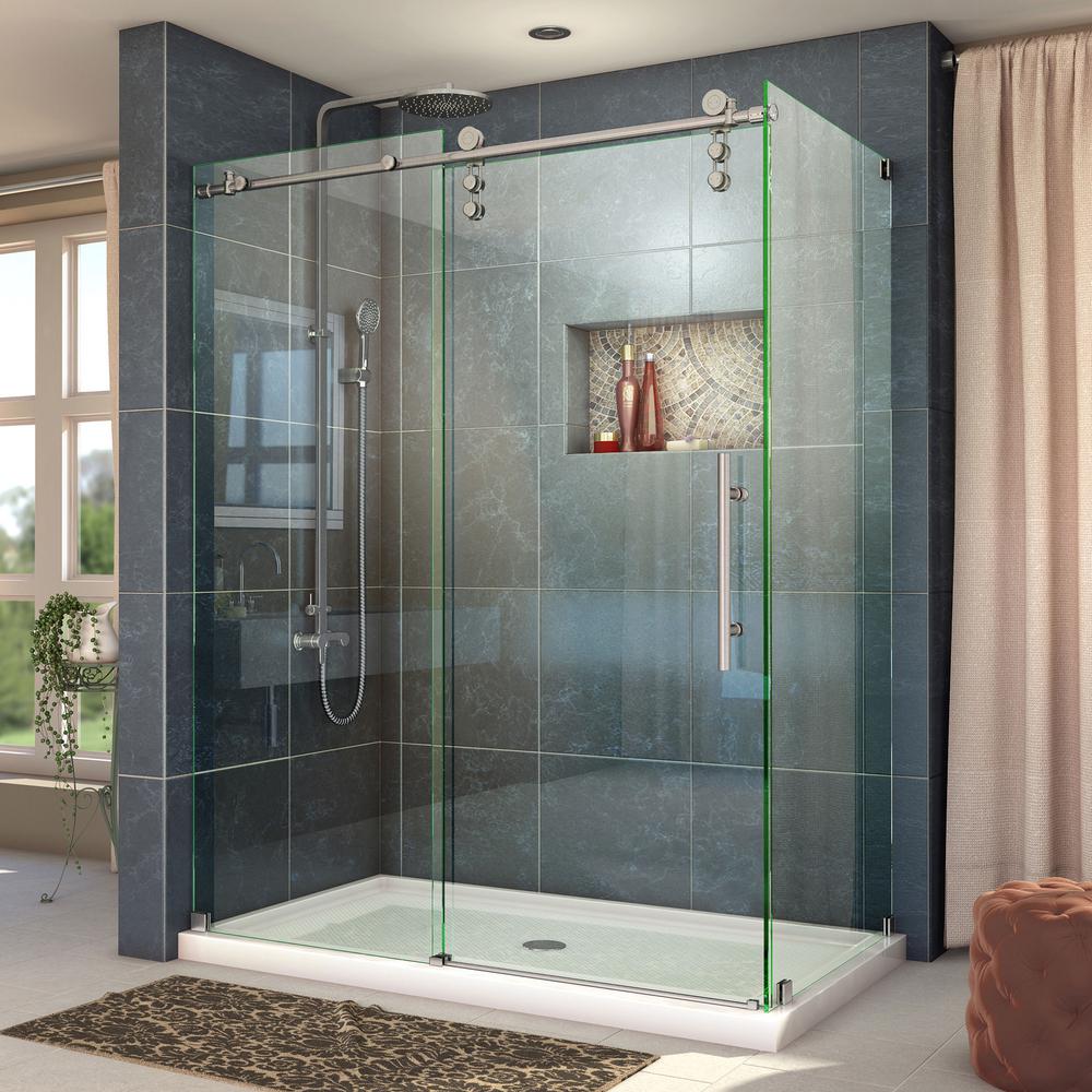 Frameless Shower Doors Showers The Home Depot