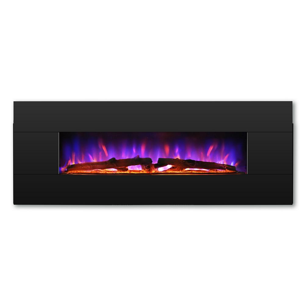 Turbro Reflr 1000 Sq Ft Csa Certified Electric Fireplace With Heater Remote Controlled Multiple Lighting Flame Effects