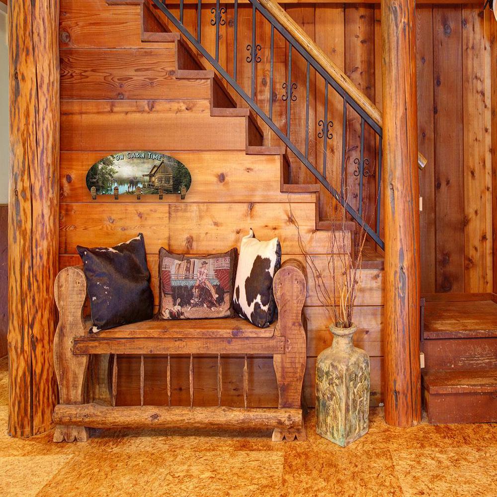 Bolton Furniture Modesto 48 Metal And Reclaimed Wood Wall