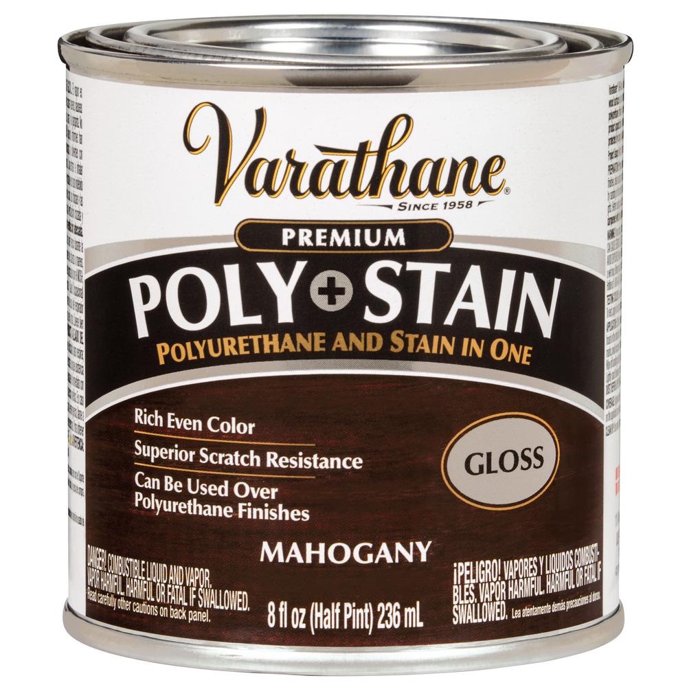 Varathane 8 Oz. Mahogany Gloss Oil-based Interior Stain And 