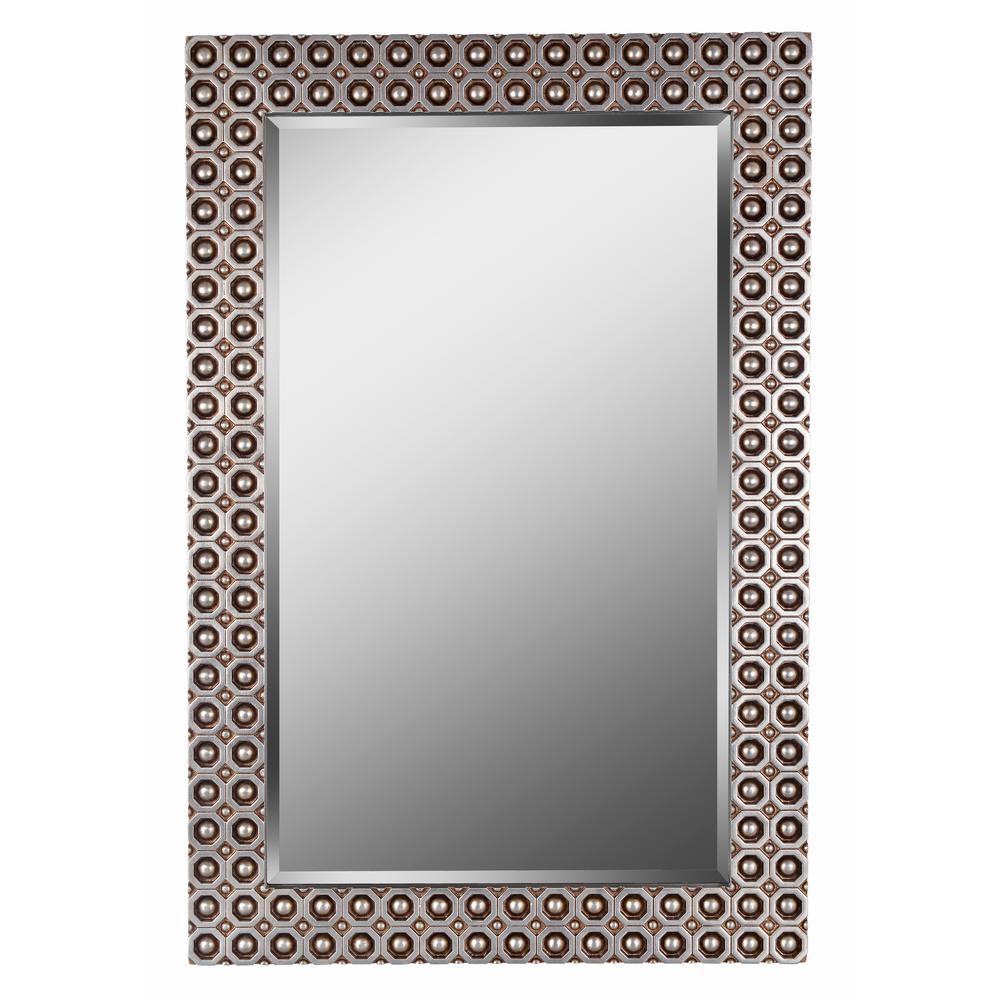Kenroy Home Bearings 42 In X 28 Gold Wall Mirror 60221 The Kenroy Home Bearings 42 In X 28 Gold Wall Mirror