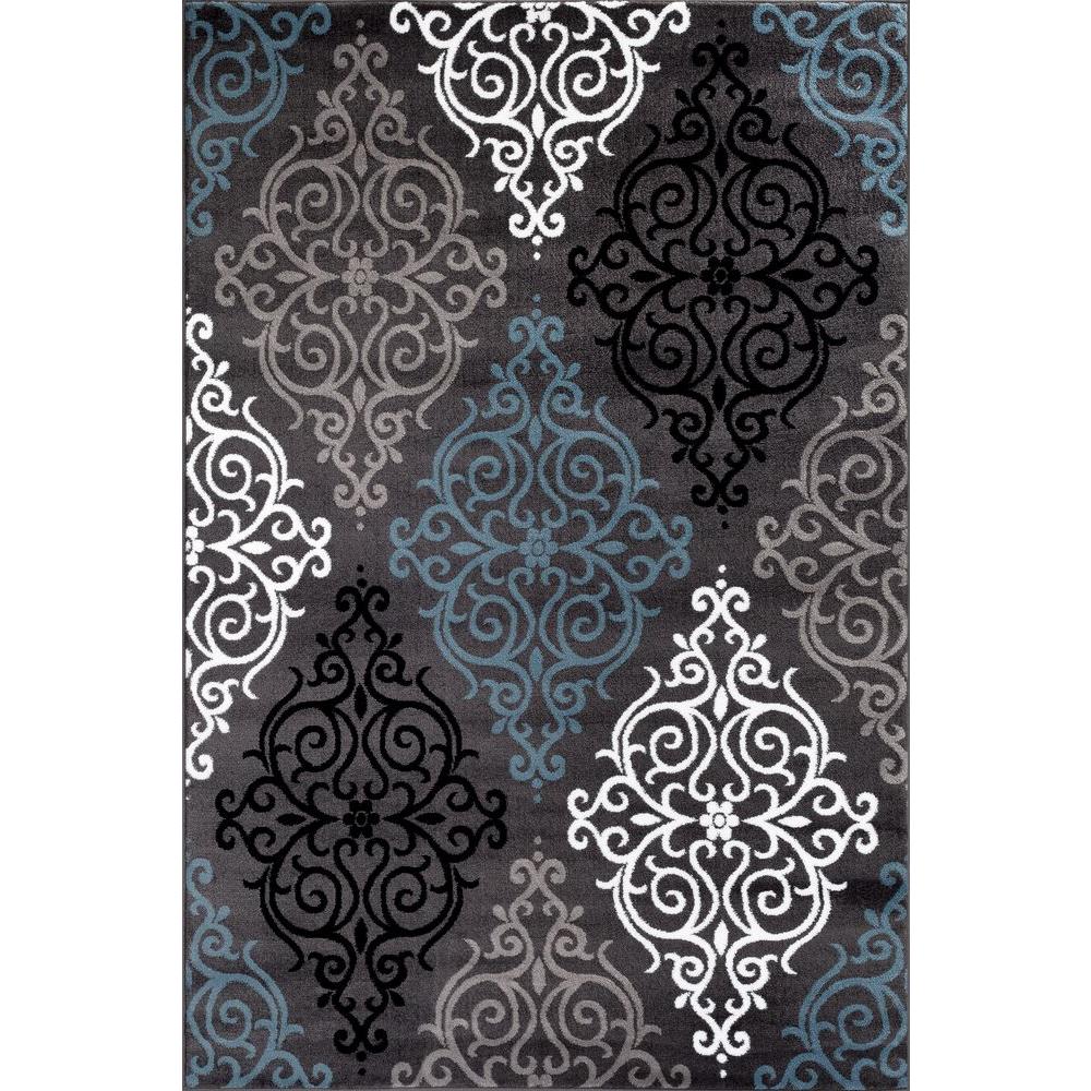UPC 847918043237 product image for Contemporary Indoor/Outdoor Area Rug: World Rug Gallery Rugs Modern Transitional | upcitemdb.com