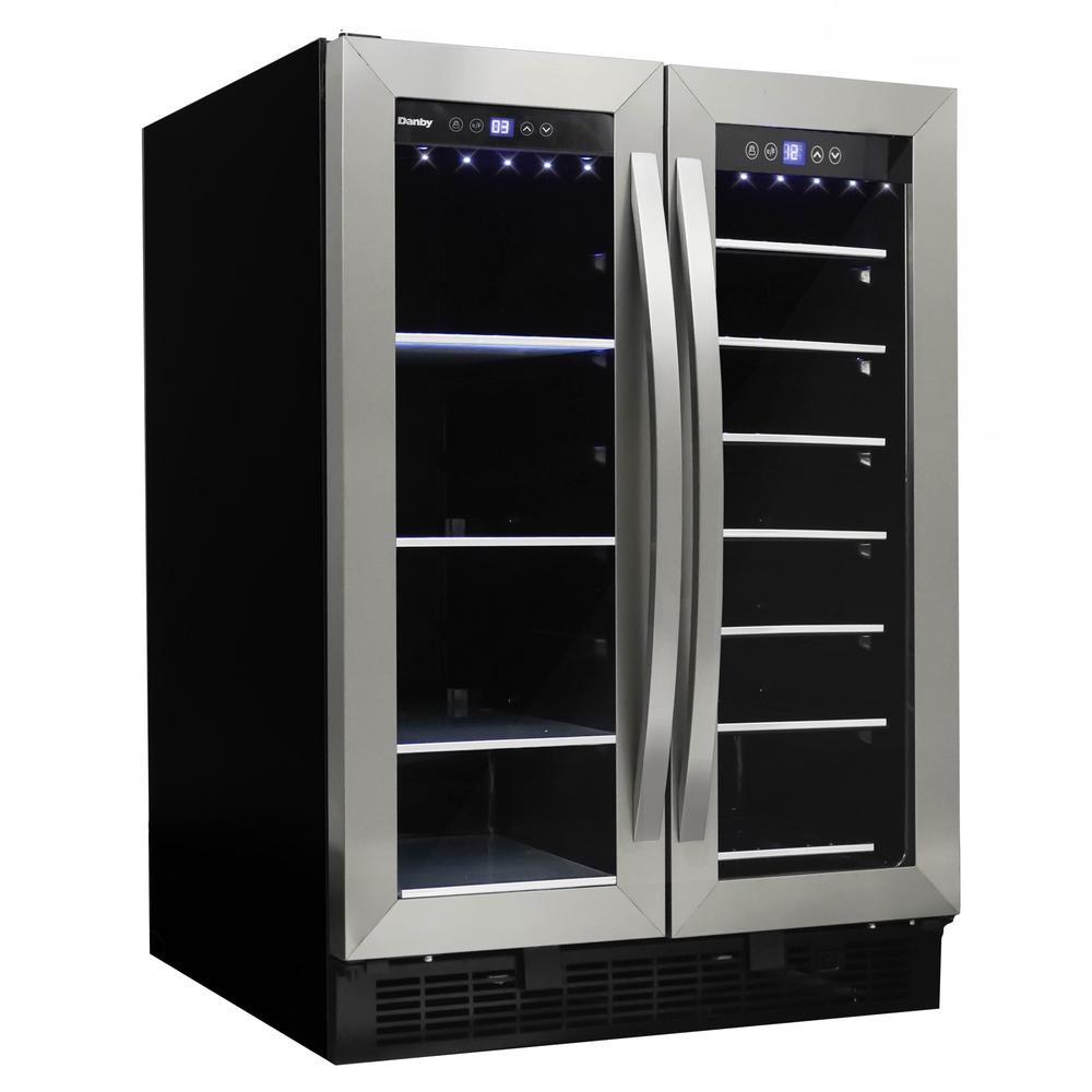 Danby Dual Zone 24 in. Wide with 60 Can and 27 Wine Bottle Capacity