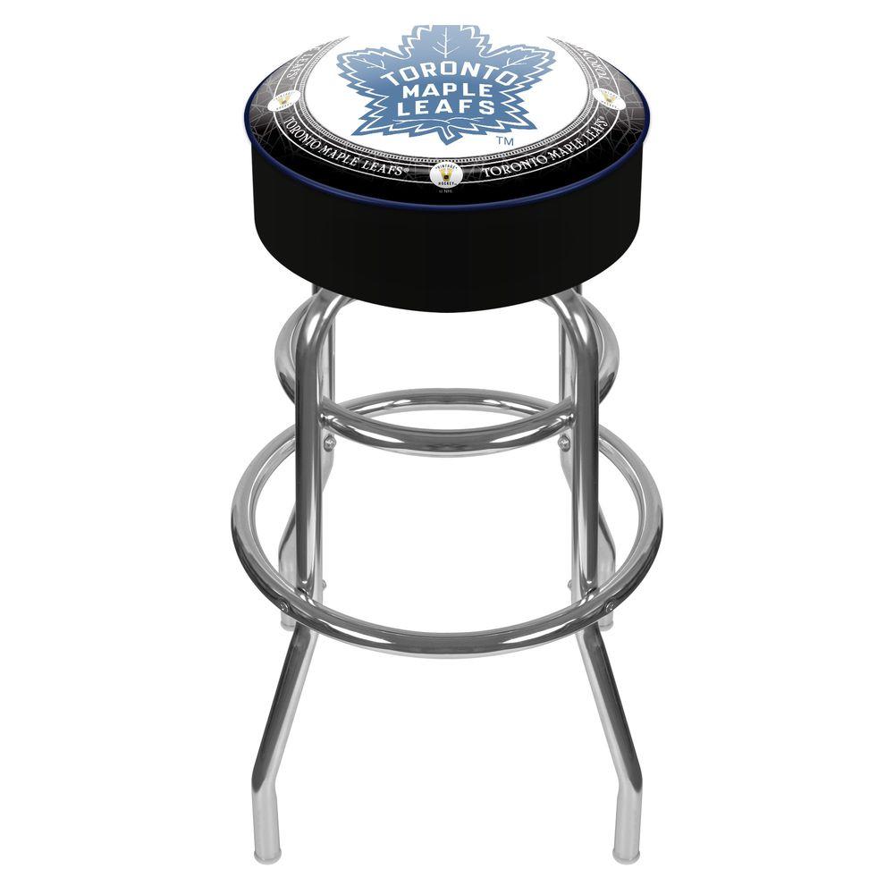 Trademark Nhl Throwback Toronto Maple Leafs 31 In Chrome Padded Trademark Nhl Throwback Toronto Maple Leafs 31 In Chrome Padded Swivel Bar Stool Nhl1000 Tmlv The Home Depot