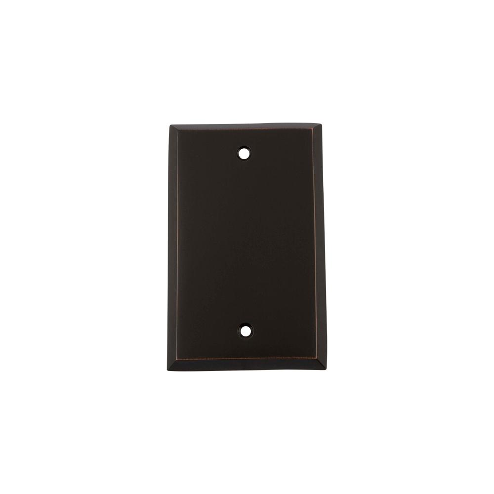 Amerelle Elan 1Blank Wall Plate, Aged Bronze55BDB The Home Depot