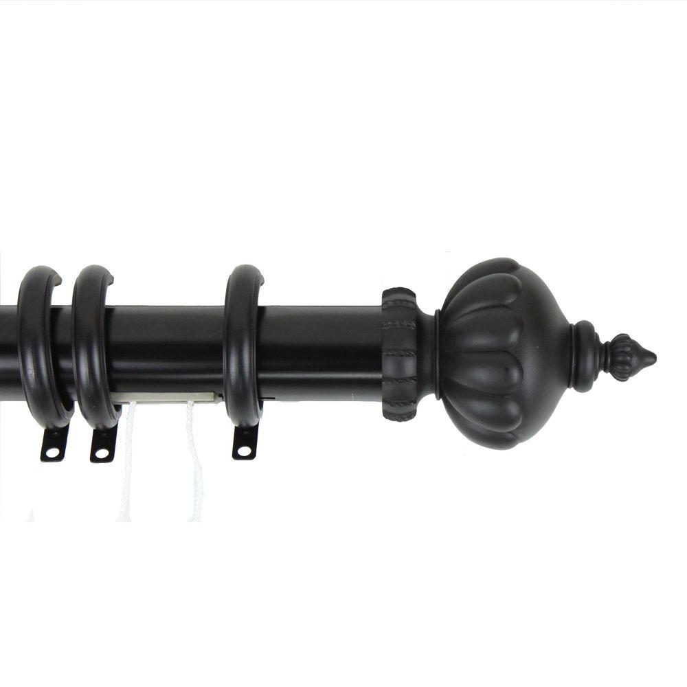 Rod Desyne 84 In 156 In Imperial Decorative Traverse Rod In