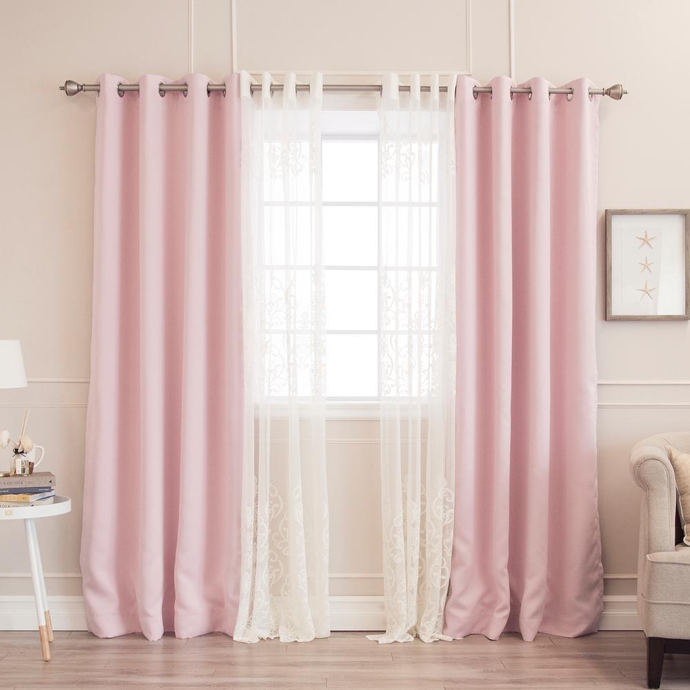 Pink Curtains