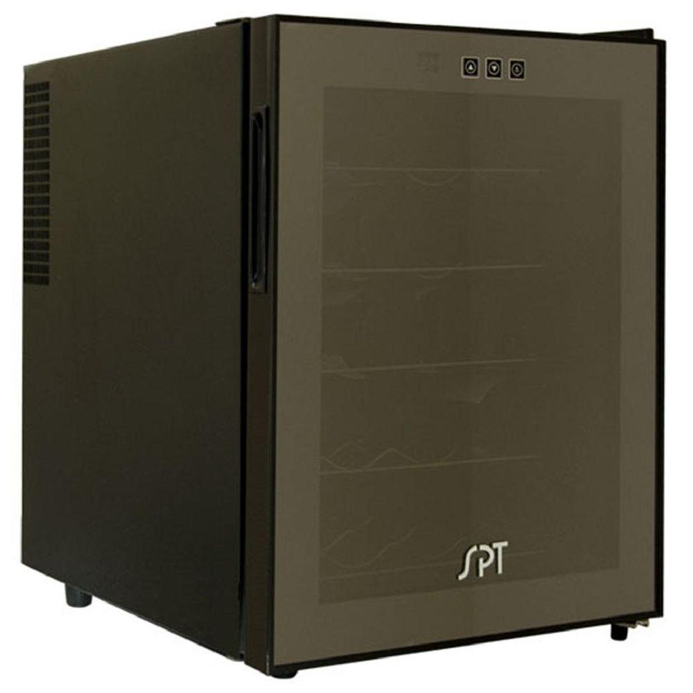 SPT 20-Bottle Wine Cooler in Black-WC-20TL - The Home Depot SPT 20-Bottle Wine Cooler in Black-WC-20TL - The Home Depot
