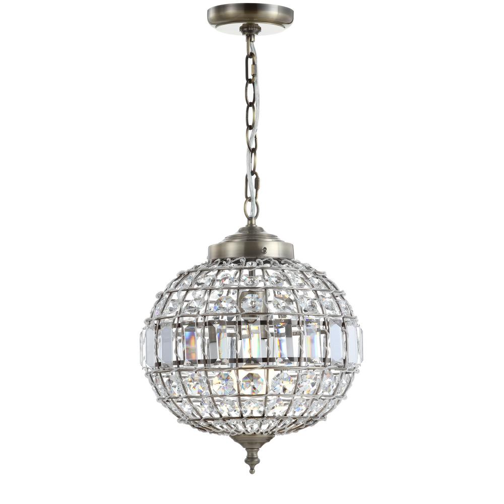Cwi Lighting Dia 1 Light Antique Copper Chandelier 9603p20 128 Cwi Lighting Dia 1 Light Antique Copper