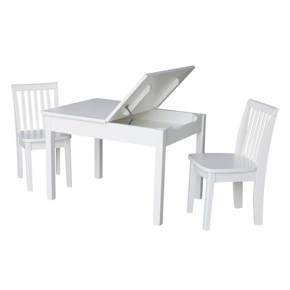 childrens table and chair set with storage
