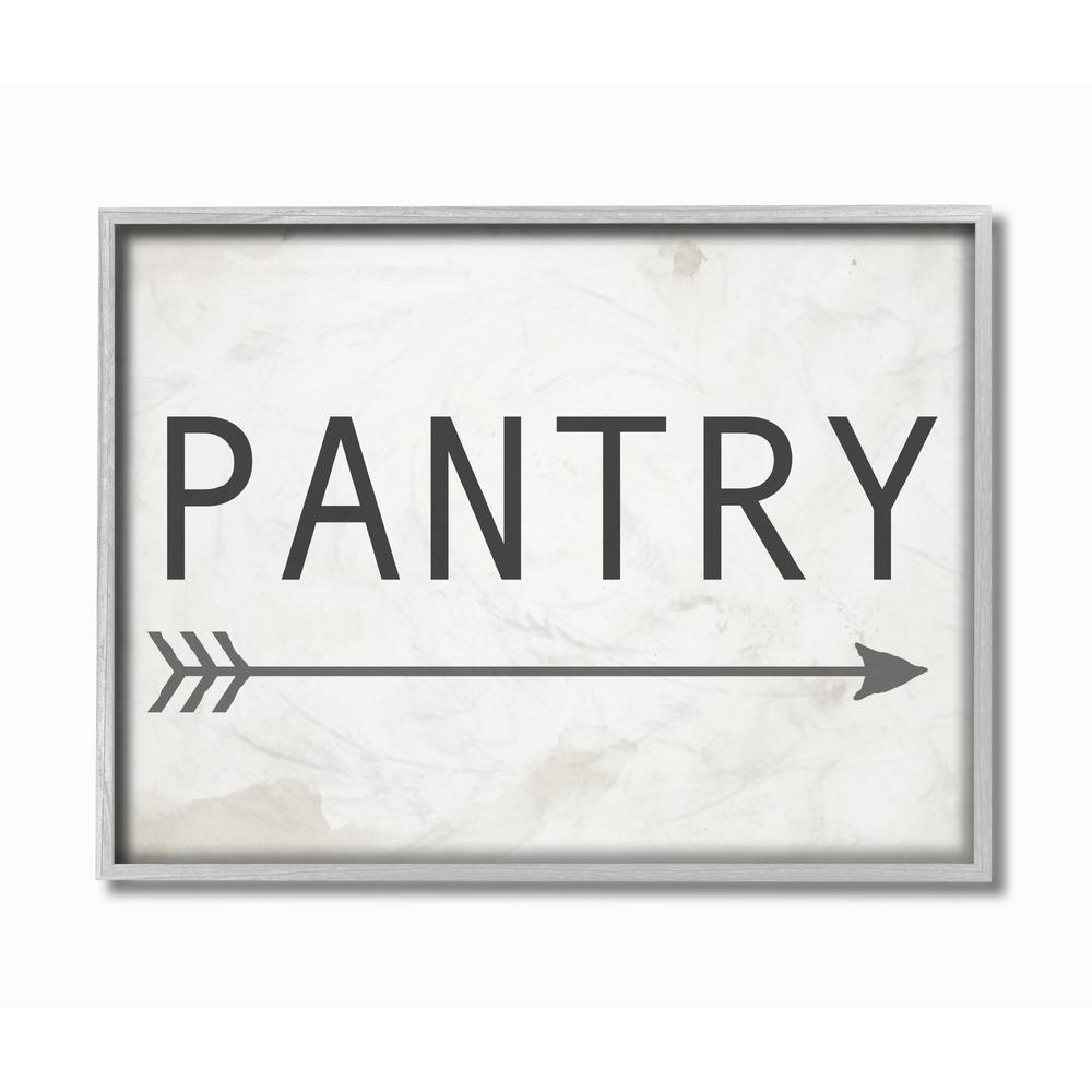 The Stupell Home Decor Collection 11 In X 14 In Pantry Sign