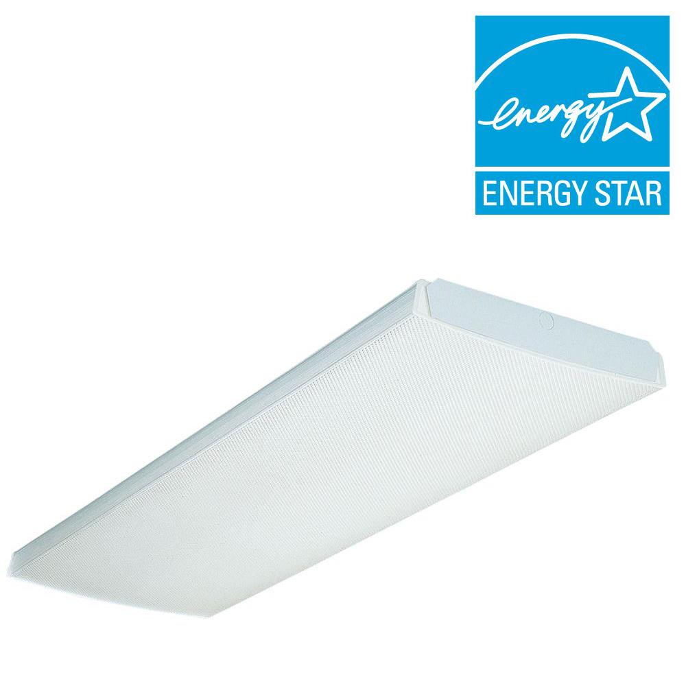 Commercial Lighting The Home Depot Lb 4 32 Mvolt 1 Geb10is Ft Light Gloss White